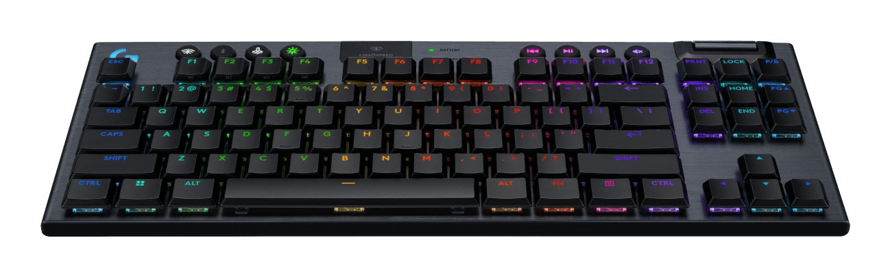 Logitech G G915 X Lightspeed keyboard Gaming USB + RF Wireless + Bluetooth QWERTY US International Black Logitech G G915 X Lightspeed keyboard Gaming USB + RF Wireless + Bluetooth QWERTY US International Black