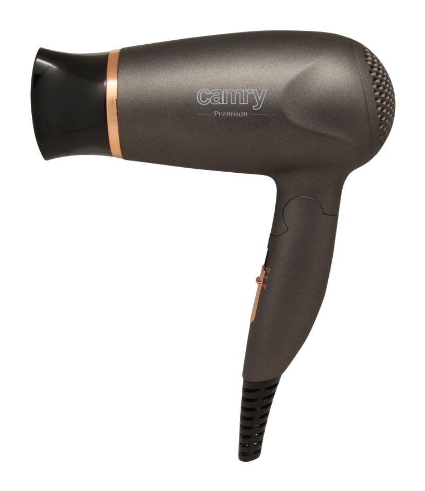Camry CR 2261 hair dryer Metallic grey, Gold 1400 W Camry CR 2261 hair dryer Metallic grey, Gold 1400 W