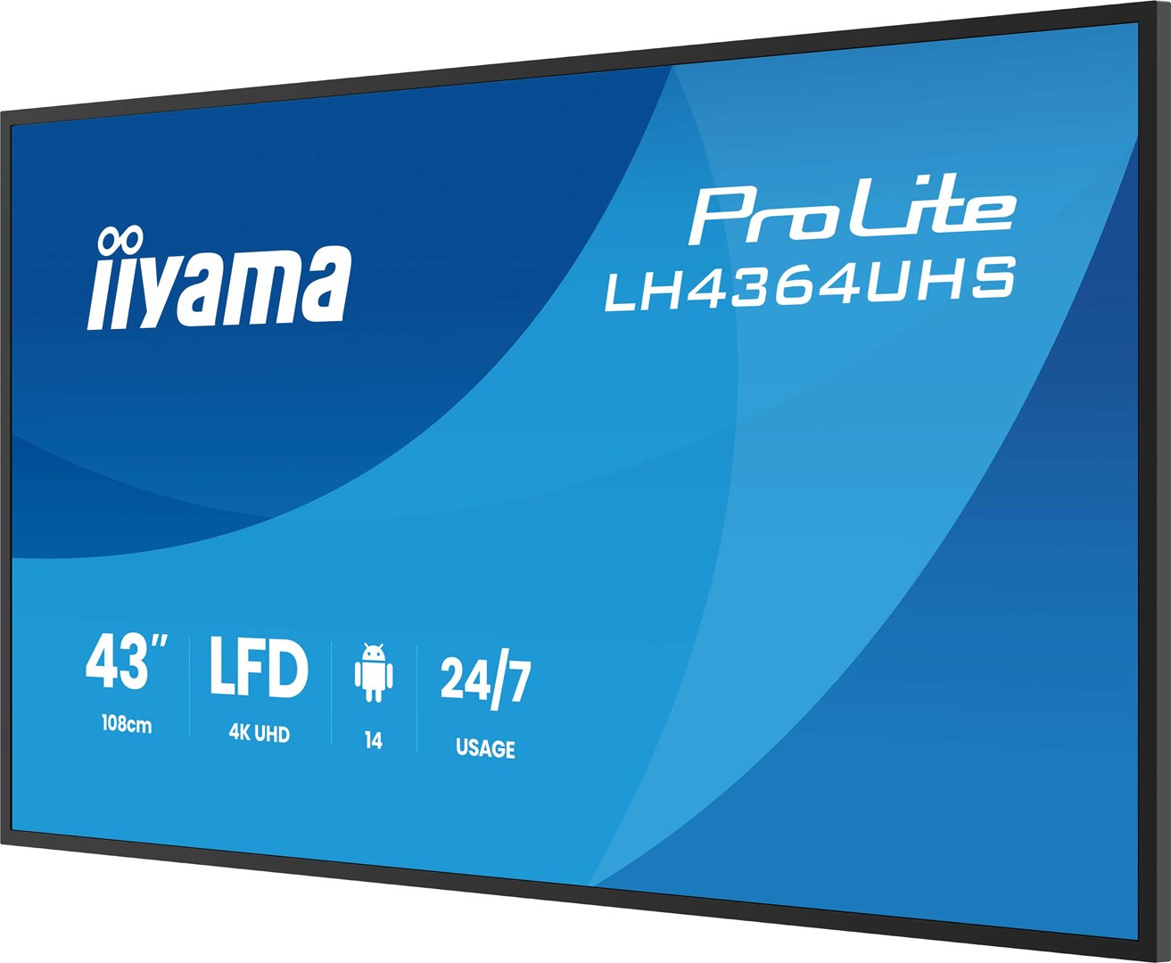 iiyama 43" 4K UHD Most powerful professional digital signage display with advanced control and connectivity options iiyama 43" 4K UHD Most powerful professional digital signage display with advanced control and connectivity options