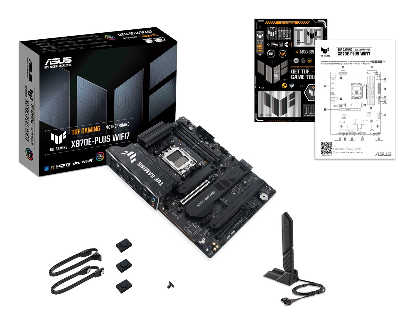 ASUS TUF GAMING X870E-PLUS WIFI7 AMD X870E Socket AM5 ATX ASUS TUF GAMING X870E-PLUS WIFI7 AMD X870E Socket AM5 ATX