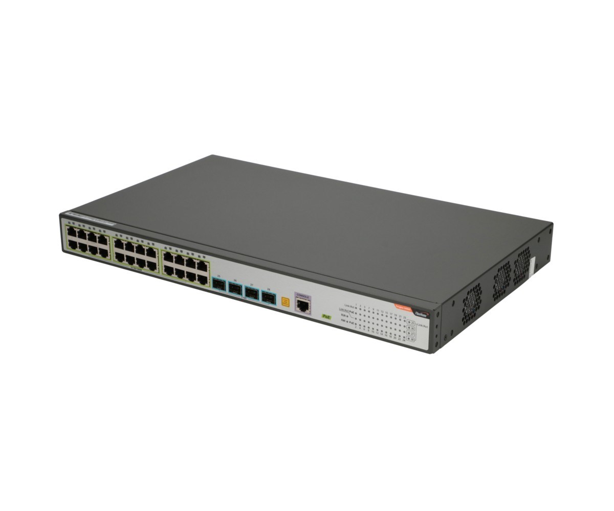 FiberHome S4820-28T-X-PE-AC network switch Managed L2/L3 Gigabit Ethernet (10/100/1000) Power over Ethernet (PoE) 1U Black, Grey FiberHome S4820-28T-X-PE-AC network switch Managed L2/L3 Gigabit Ethernet (10/100/1000) Power over Ethernet (PoE) 1U Black, Grey