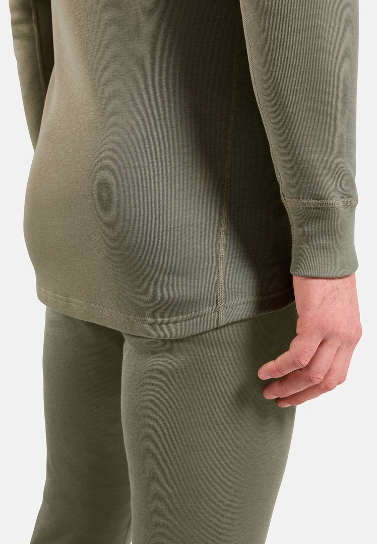 ODLO BL TOP crew neck l/s ACTIVE WARM long-sleeved thermal underwear, size L, grey ODLO BL TOP crew neck l/s ACTIVE WARM long-sleeved thermal underwear, size L, grey
