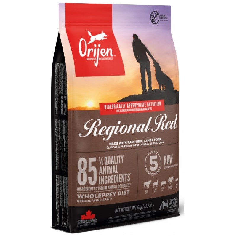 ORIJEN Regional Red - dry dog food - 6kg ORIJEN Regional Red - dry dog food - 6kg