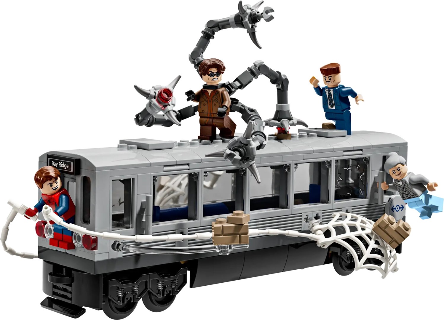 LEGO MARVEL 76321 Spider-Man vs. Doc Ock Subway Train Scene LEGO MARVEL 76321 Spider-Man vs. Doc Ock Subway Train Scene
