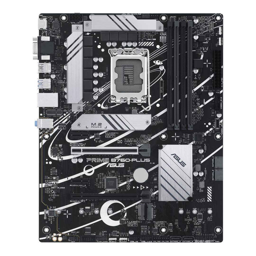 ASUS PRIME B760-PLUS Intel B760 LGA 1700 ATX motherboard ASUS PRIME B760-PLUS Intel B760 LGA 1700 ATX motherboard
