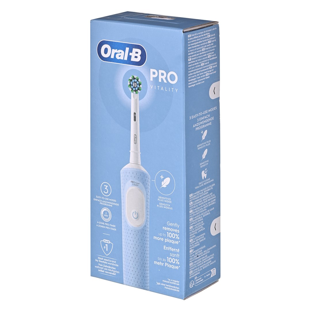 ORAL-B Vitality Pro Adult Rotating-oscillating toothbrush Blue ORAL-B Vitality Pro Adult Rotating-oscillating toothbrush Blue