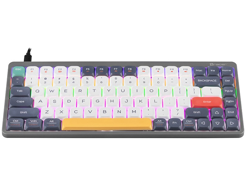 Mechanical keyboard Tracer FINA 84 Grey (Outemu Red Switch) TRAKLA47279 Mechanical keyboard Tracer FINA 84 Grey (Outemu Red Switch) TRAKLA47279