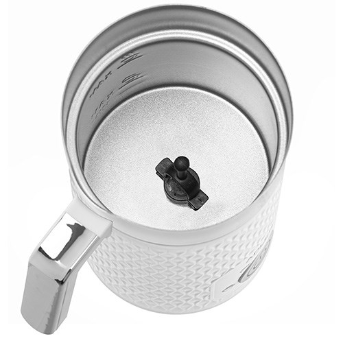 Adler AD 4494 milk frother/warmer Automatic Metallic, White Adler AD 4494 milk frother/warmer Automatic Metallic, White