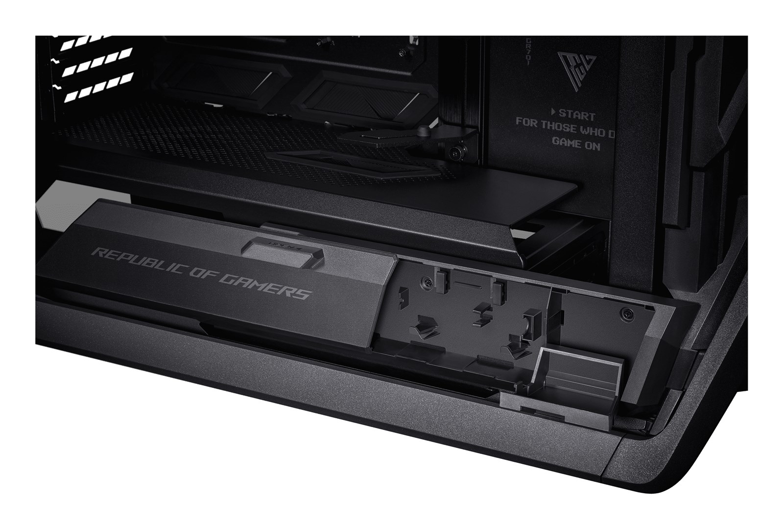 ASUS ROG Hyperion GR701 BTF Edition Tower Black, Transparent ASUS ROG Hyperion GR701 BTF Edition Tower Black, Transparent