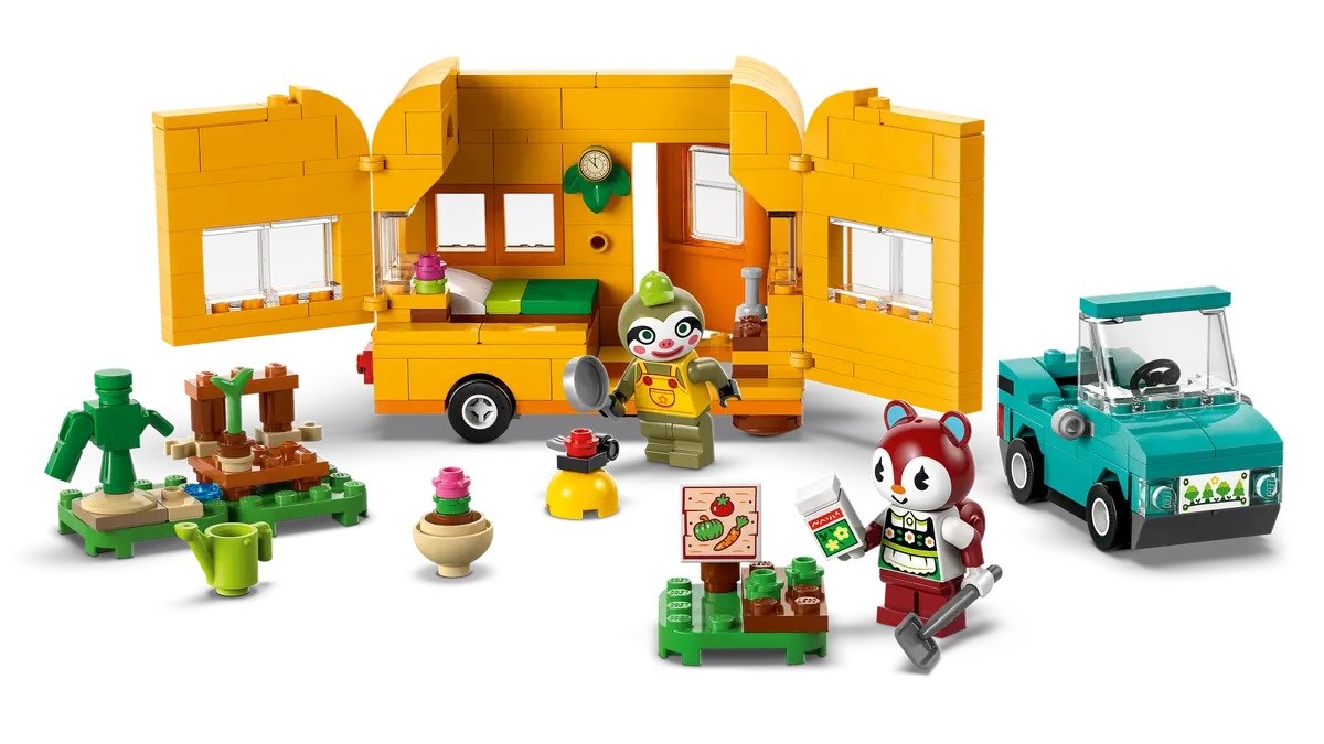 LEGO ANIMAL CROSSING 77054 Leif's Caravan & Garden Shop LEGO ANIMAL CROSSING 77054 Leif's Caravan & Garden Shop
