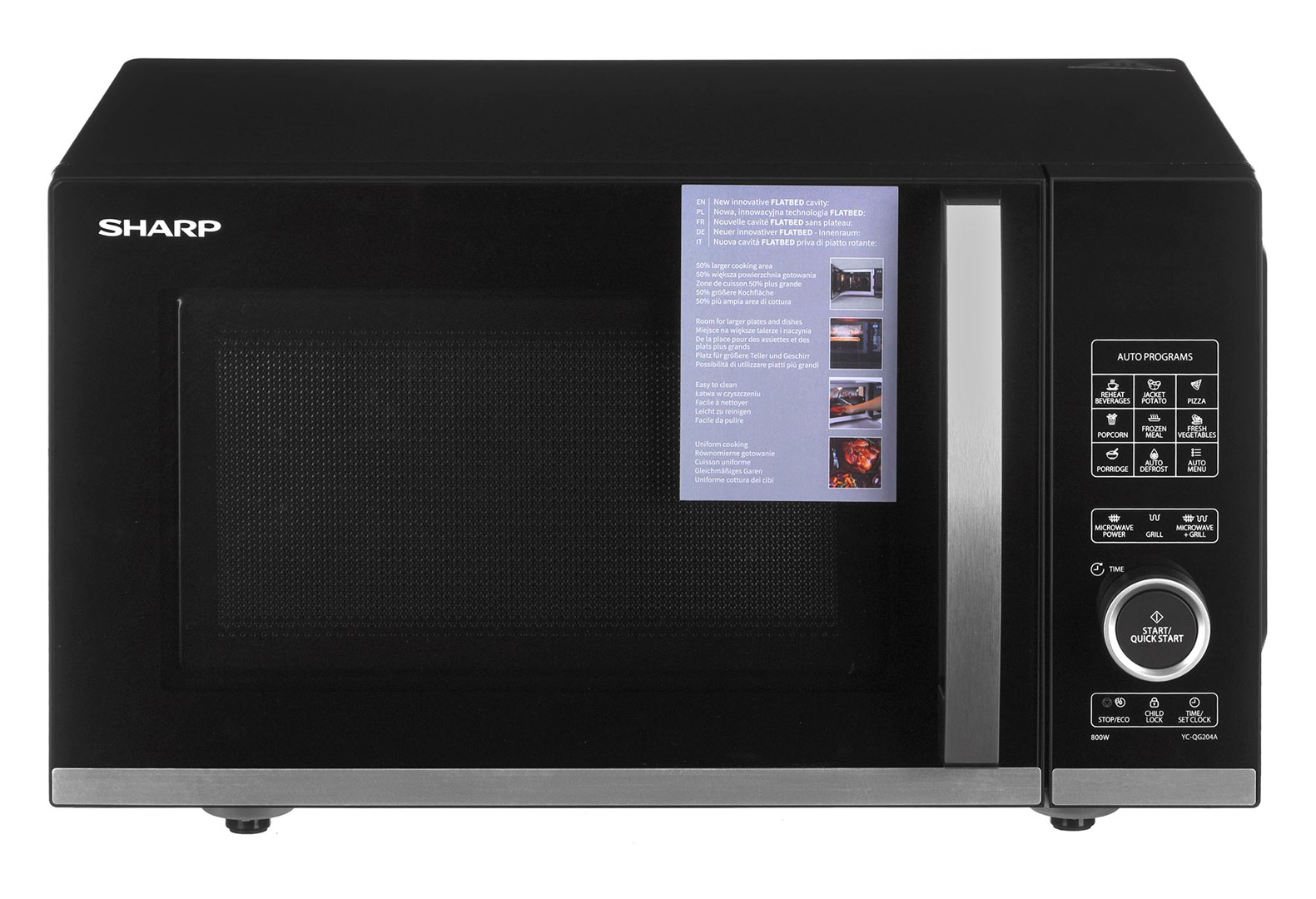Sharp YC-QG204AEB Microwave Oven Sharp YC-QG204AEB Microwave Oven