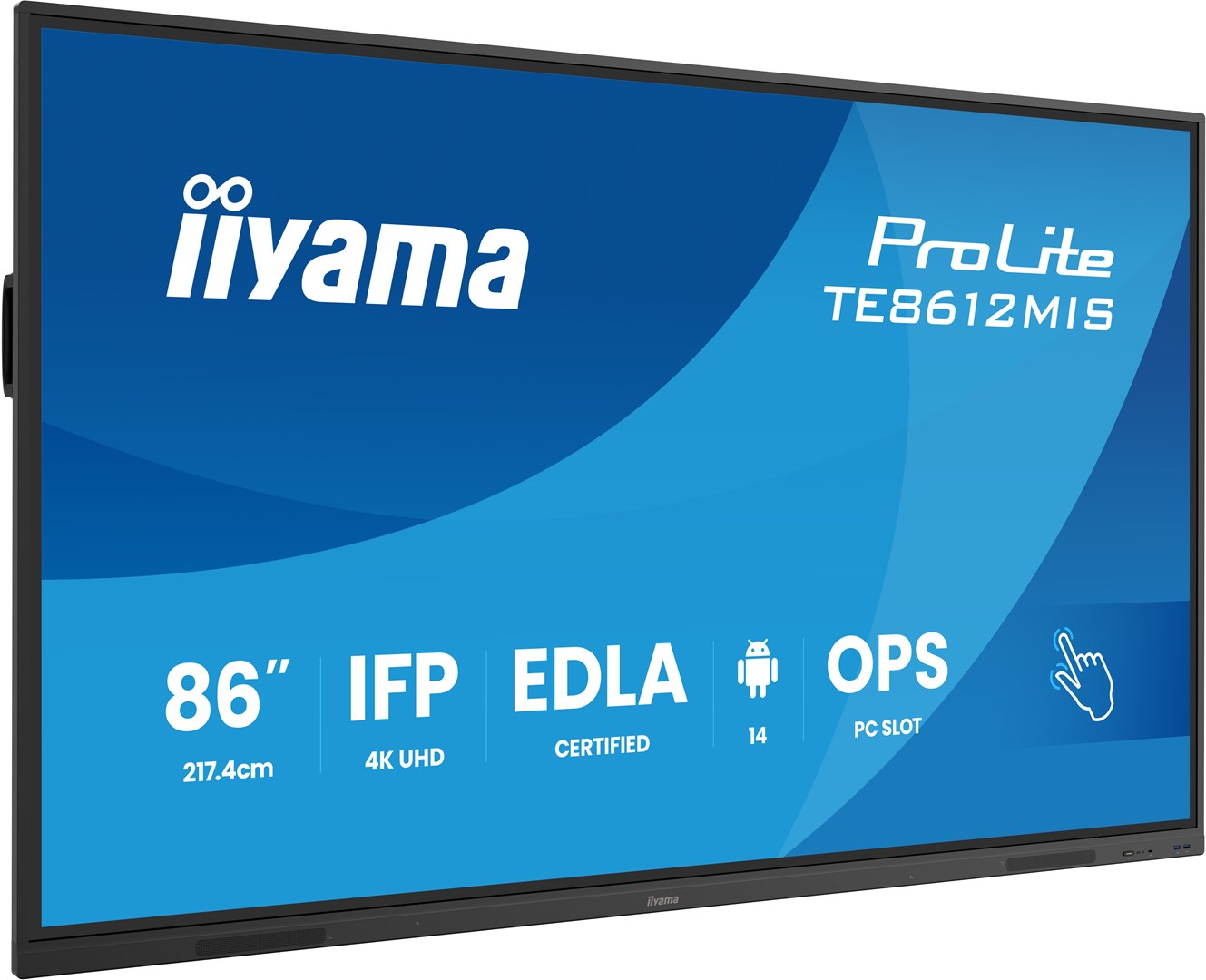iiyama 86" Interactive 4K UHD Touchscreen elevating interactive collaboration iiyama 86" Interactive 4K UHD Touchscreen elevating interactive collaboration