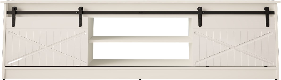 RTV GRANERO cabinet 200x56.7x35 white/gloss white RTV GRANERO cabinet 200x56.7x35 white/gloss white
