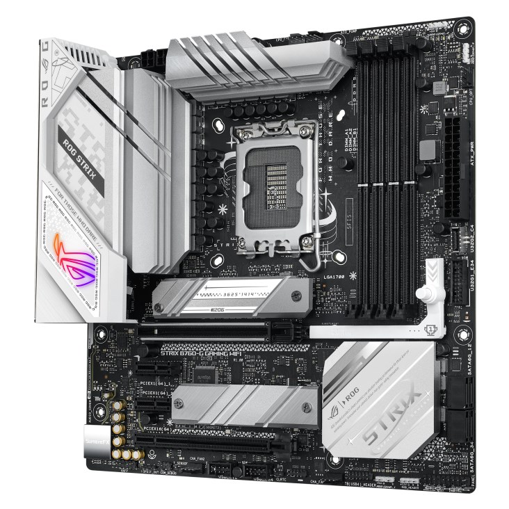 ASUS ROG STRIX B760-G GAMING WIFI Intel B760 LGA 1700 micro ATX ASUS ROG STRIX B760-G GAMING WIFI Intel B760 LGA 1700 micro ATX
