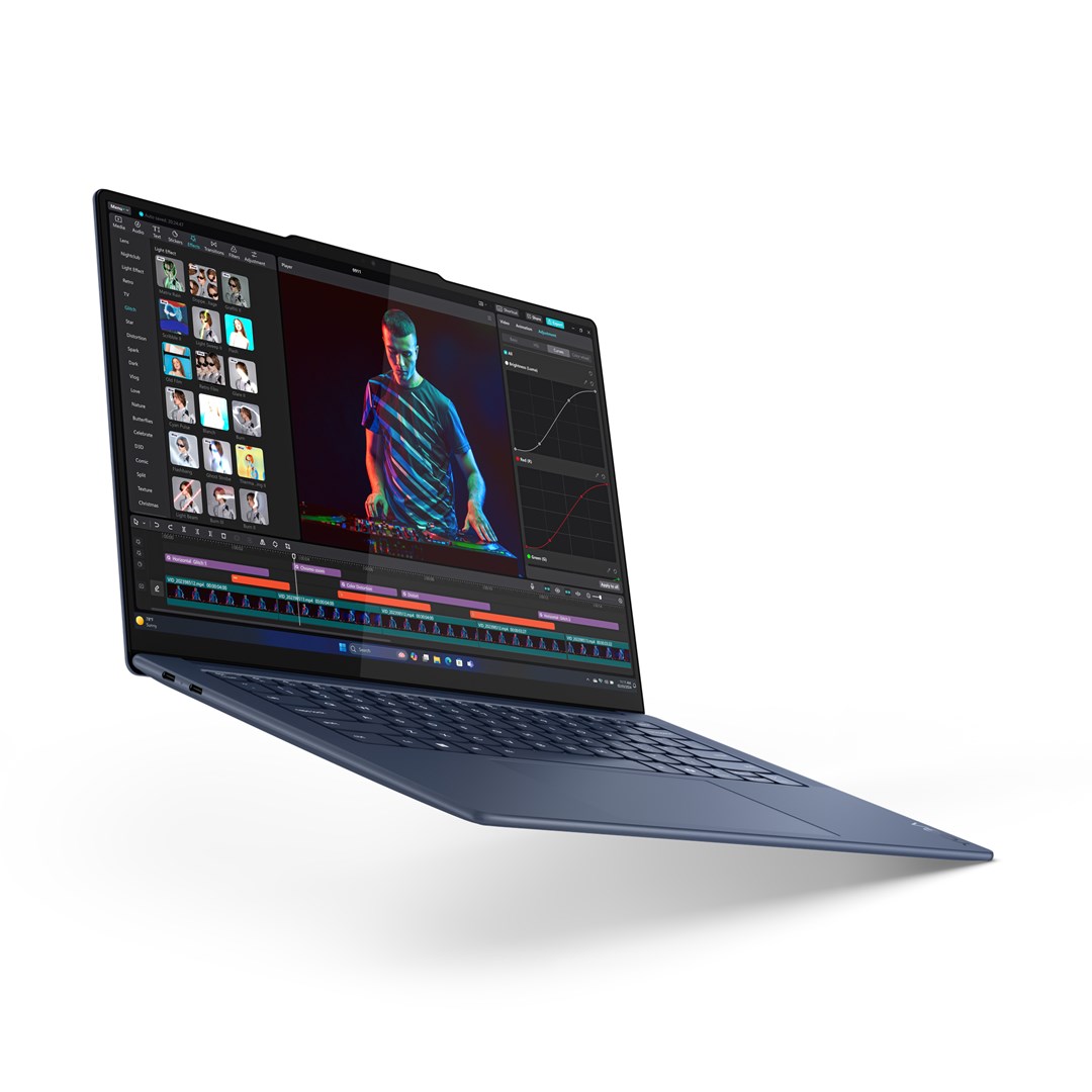 Lenovo Yoga Slim 7 14Q8X9 Copilot+ PC Qualcomm Snapdragon X1E-78-100 Laptop 36.8 cm (14.5") Touchscreen 3K 32 GB LPDDR5x-SDRAM 512 GB SSD Wi-Fi 7 (802.11be) Windows 11 Home Blue Lenovo Yoga Slim 7 14Q8X9 Copilot+ PC Qualcomm Snapdragon X1E-78-100 Laptop 36.8 cm (14.5") Touchscreen 3K 32 GB LPDDR5x-SDRAM 512 GB SSD Wi-Fi 7 (802.11be) Windows 11 Home Blue