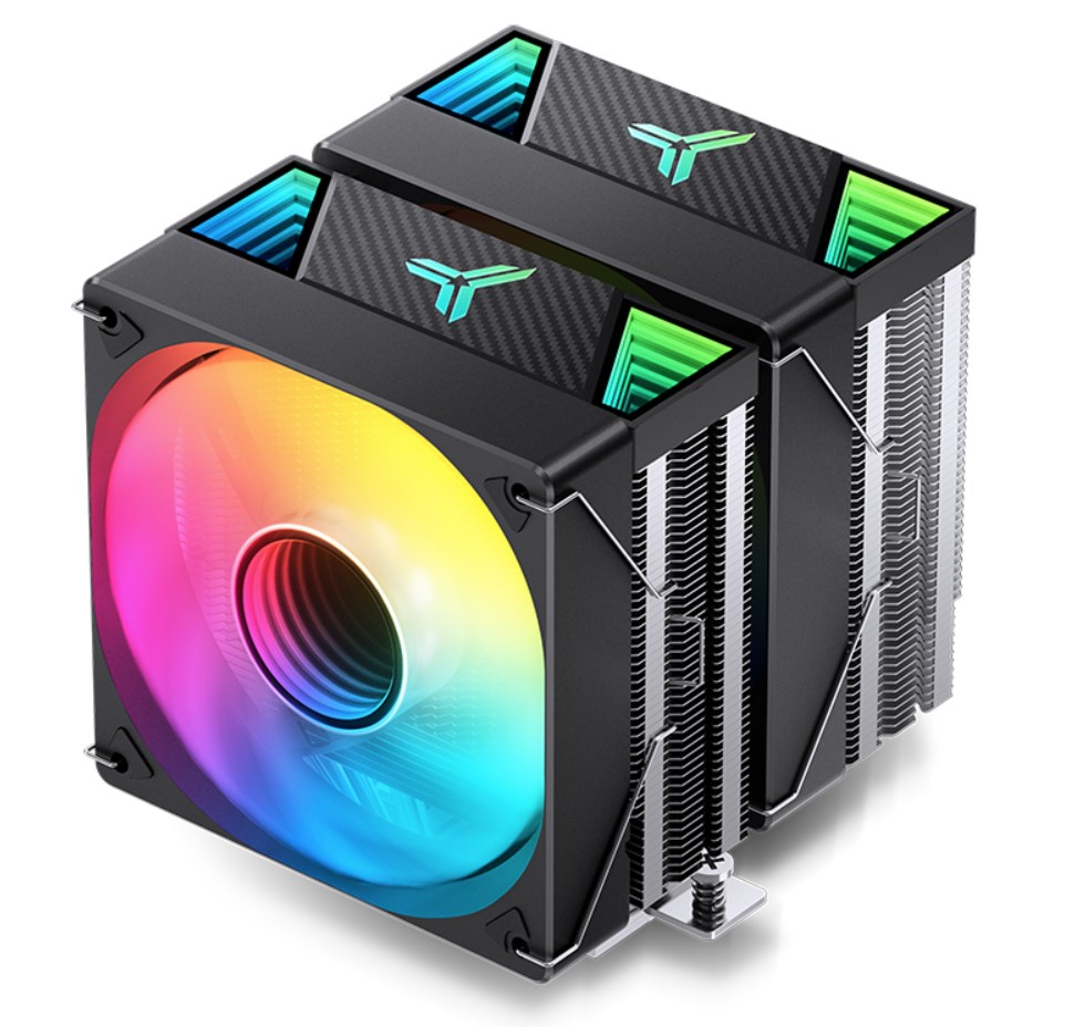 Jonsbo CR-3000 CPU Cooler Dual Tower, ARGB - 2x 120 mm, black Jonsbo CR-3000 CPU Cooler Dual Tower, ARGB - 2x 120 mm, black