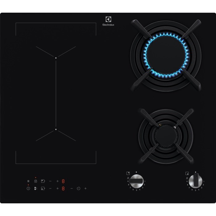 Induction-gas hob ELECTROLUX KDI641723K 800 Mixed 60 cm Black Induction-gas hob ELECTROLUX KDI641723K 800 Mixed 60 cm Black