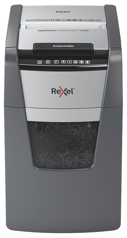 Rexel Shredder Optimum AutoFeed+ 130M, (P-5), 130 sheets, 44 l basket Rexel Shredder Optimum AutoFeed+ 130M, (P-5), 130 sheets, 44 l basket