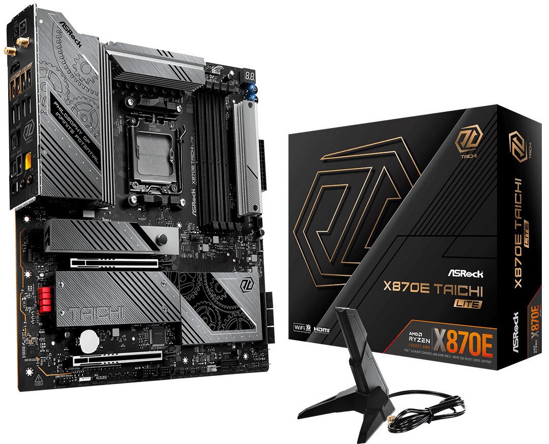 Motherboard - ASRock X870E Taichi Lite Motherboard - ASRock X870E Taichi Lite