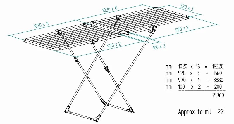 Clothes Dryer Vileda Doble Clothes Dryer Vileda Doble
