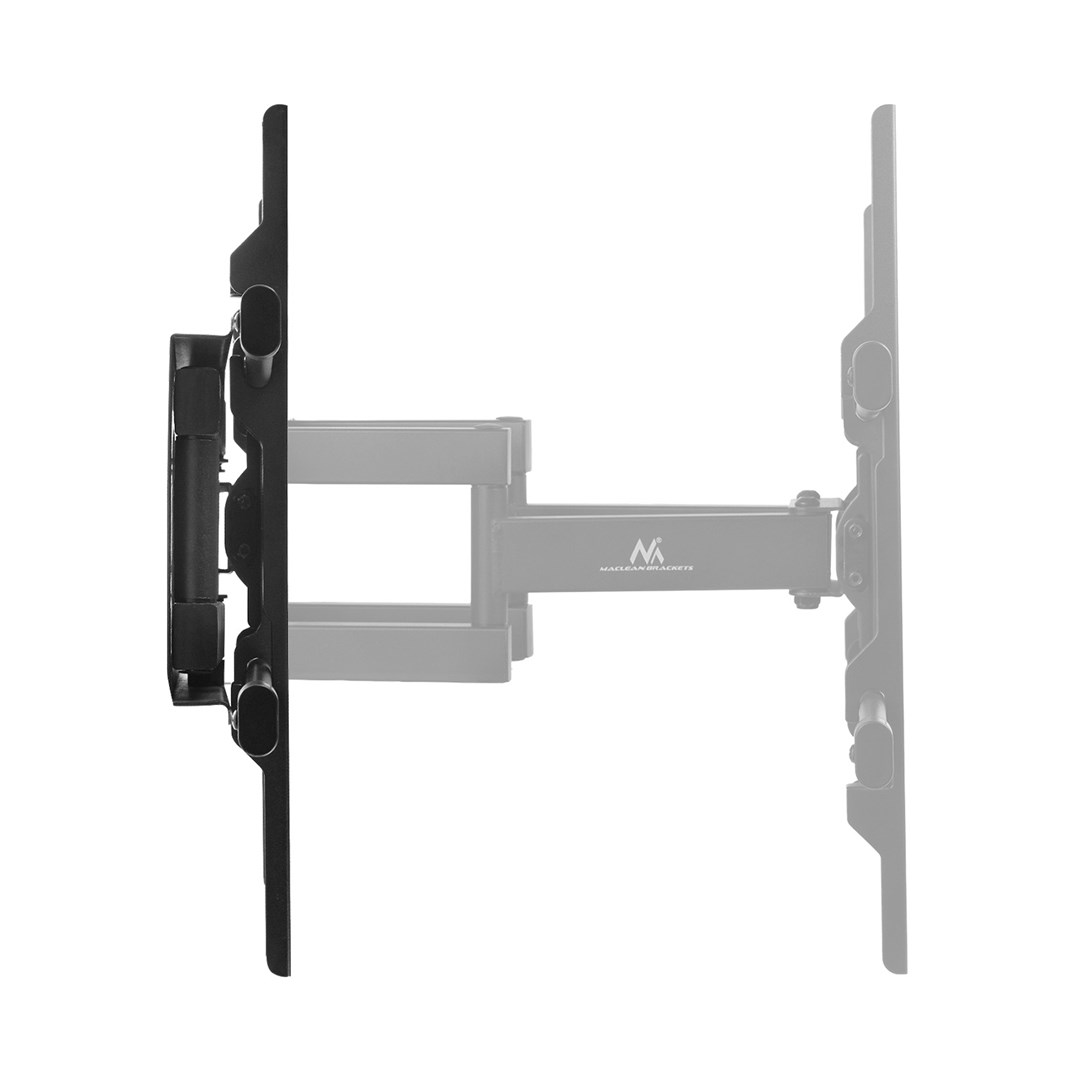 Maclean TV Mount, max VESA 600x400, 32-85", 60kg, horizontal and vertical angle adjustment, profile 65-390mm, black, MC-789 Maclean TV Mount, max VESA 600x400, 32-85", 60kg, horizontal and vertical angle adjustment, profile 65-390mm, black, MC-789