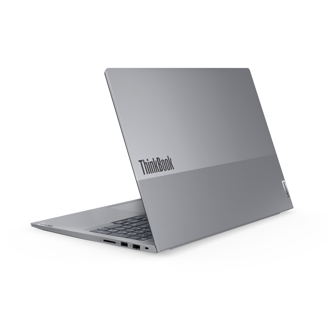 Lenovo ThinkBook 16 G6 IRL Intel® Core™ i5 i5-13420H Laptop 40.6 cm (16") WUXGA 16 GB DDR5-SDRAM 512 GB SSD Wi-Fi 6 (802.11ax) Windows 11 Pro English Grey Lenovo ThinkBook 16 G6 IRL Intel® Core™ i5 i5-13420H Laptop 40.6 cm (16") WUXGA 16 GB DDR5-SDRAM 512 GB SSD Wi-Fi 6 (802.11ax) Windows 11 Pro English Grey