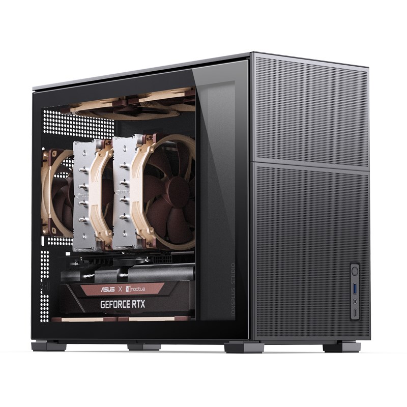 Jonsbo D31 MESH Micro-ATX Case, Tempered Glass - black Jonsbo D31 MESH Micro-ATX Case, Tempered Glass - black