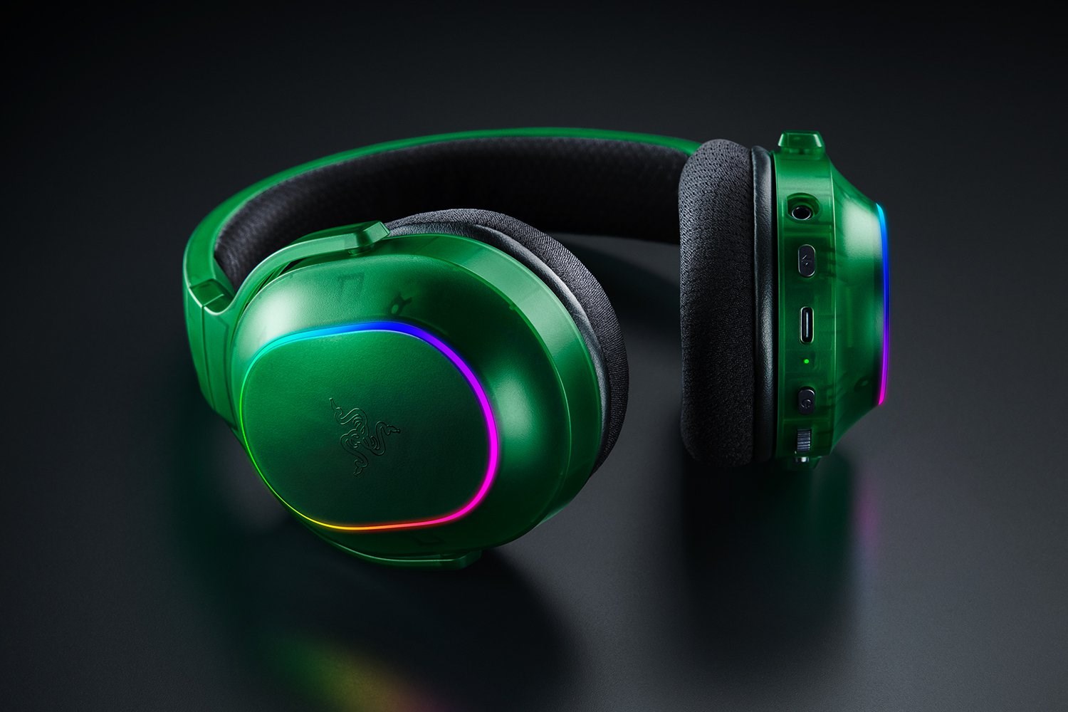 Razer Barracuda X Chroma Headset Wireless Head-band Gaming Bluetooth Green Razer Barracuda X Chroma Headset Wireless Head-band Gaming Bluetooth Green