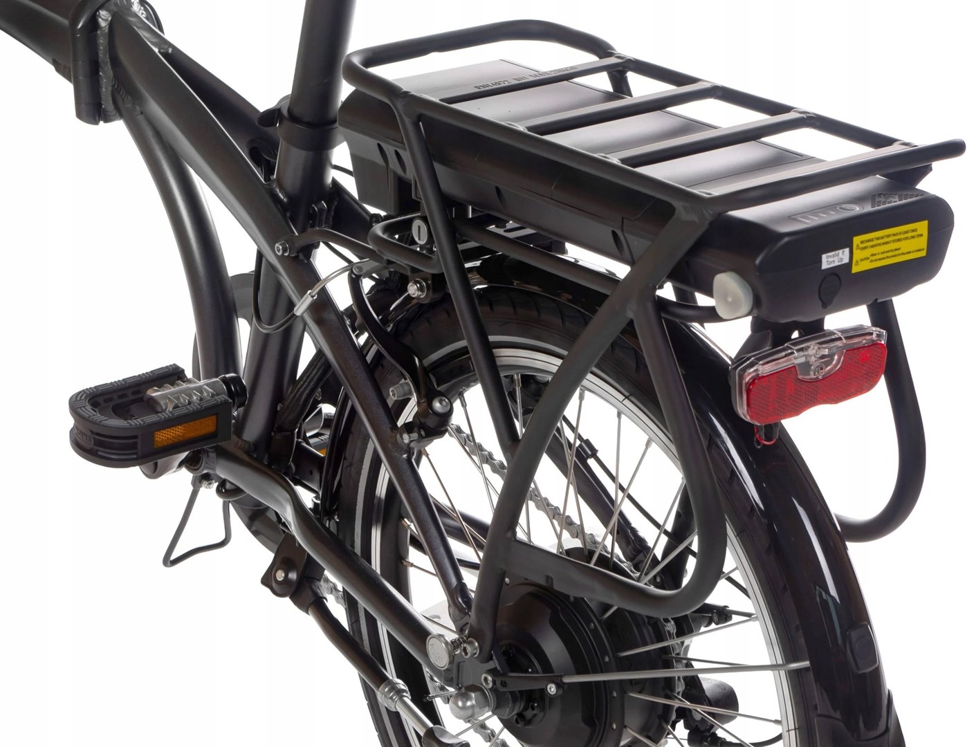 Snapp City-E Graphite folding electric bicycle Snapp City-E Graphite folding electric bicycle