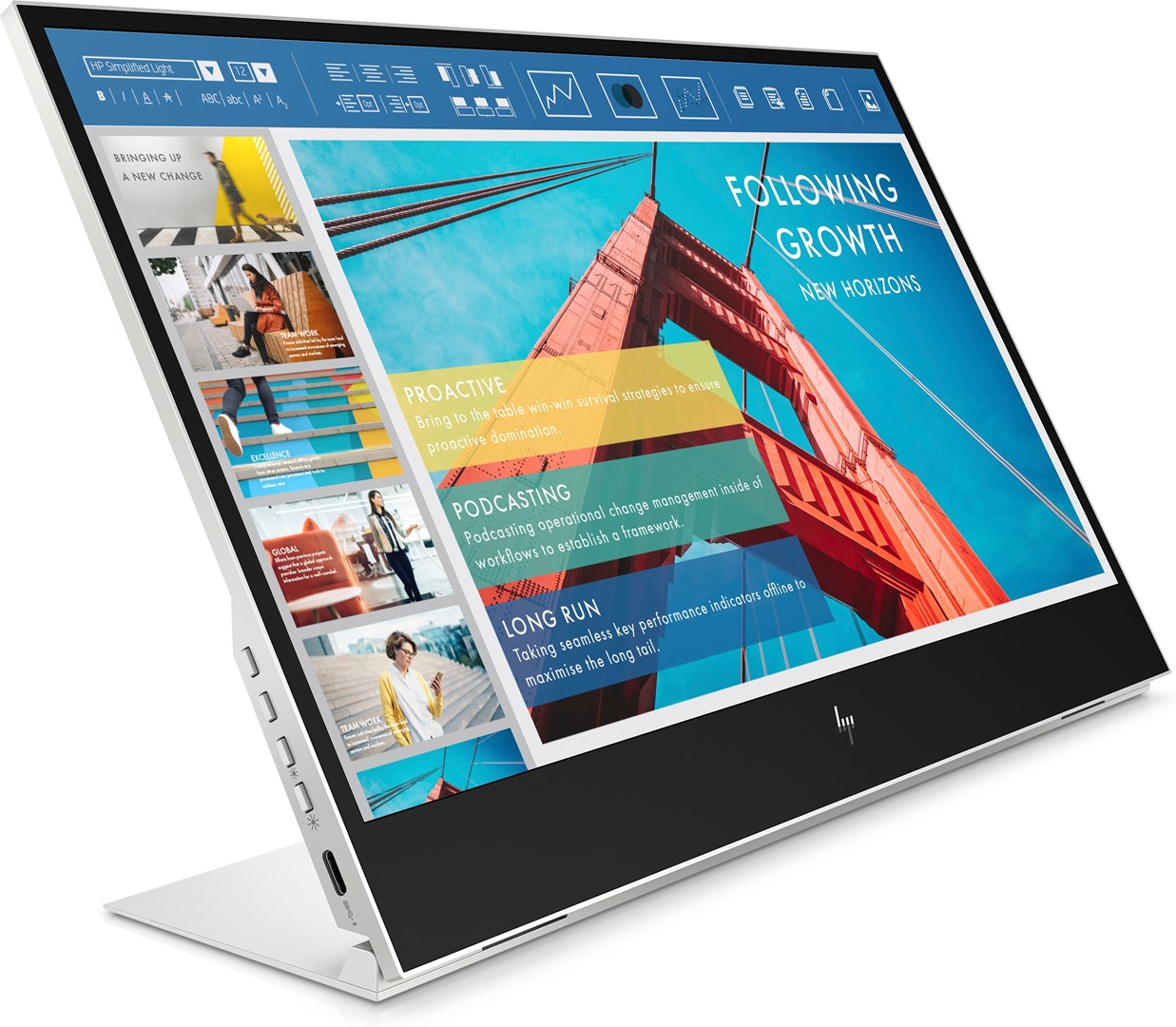 HP E-Series E14 G4 computer monitor 35.6 cm (14") 1920 x 1080 pixels Full HD LED White HP E-Series E14 G4 computer monitor 35.6 cm (14") 1920 x 1080 pixels Full HD LED White