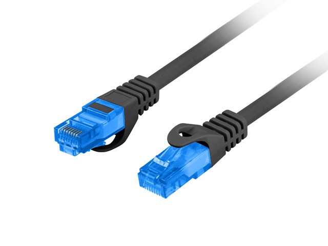LANBERG PATCHCORD S/FTP CAT.6A 5M BLACK LSZH LANBERG PATCHCORD S/FTP CAT.6A 5M BLACK LSZH