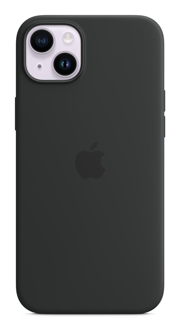 Apple iPhone 14 Plus Silicone Case with MagSafe - Midnight Apple iPhone 14 Plus Silicone Case with MagSafe - Midnight