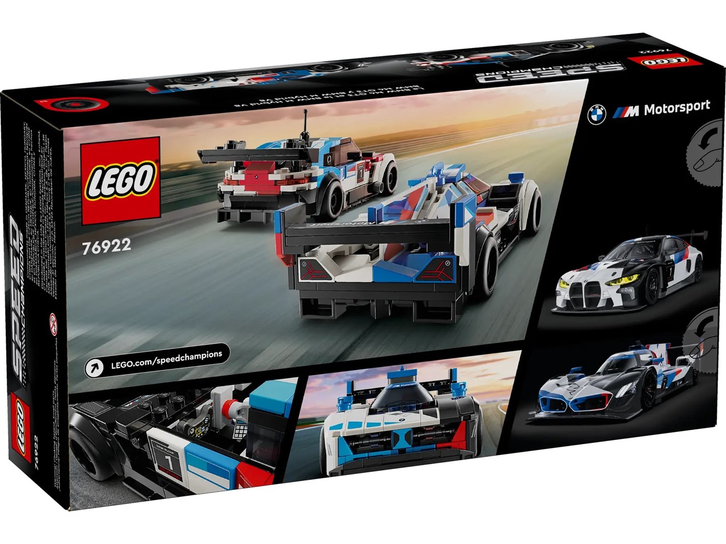 LEGO SPEED CHAMPIONS 76922 BMW M4 GT3 & BMW M Hybrid V8 LEGO SPEED CHAMPIONS 76922 BMW M4 GT3 & BMW M Hybrid V8