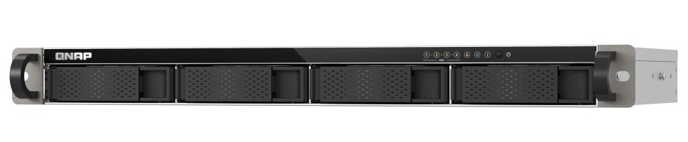 QNAP TS-433eU NAS Rack (1U) Cortex-A Cortex-A55 4 GB 0 TB QNAP Turbo System Black QNAP TS-433eU NAS Rack (1U) Cortex-A Cortex-A55 4 GB 0 TB QNAP Turbo System Black