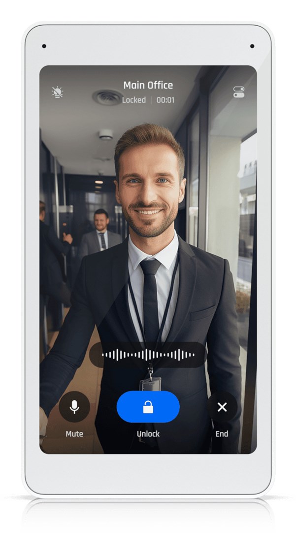 Ubiquiti UA-Intercom-Viewer | Monitor for UniFi Access door intercom | 5" touch, PoE power supply Ubiquiti UA-Intercom-Viewer | Monitor for UniFi Access door intercom | 5" touch, PoE power supply