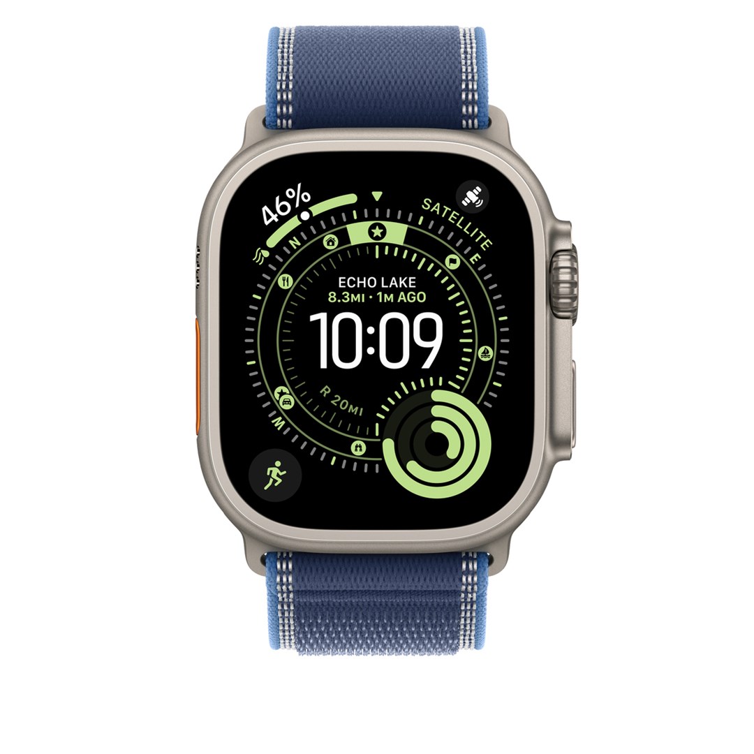 Apple MFT74ZM/A Smart Wearable Accessories Band Blue Titanium, Polyester, Spandex, Nylon Apple MFT74ZM/A Smart Wearable Accessories Band Blue Titanium, Polyester, Spandex, Nylon