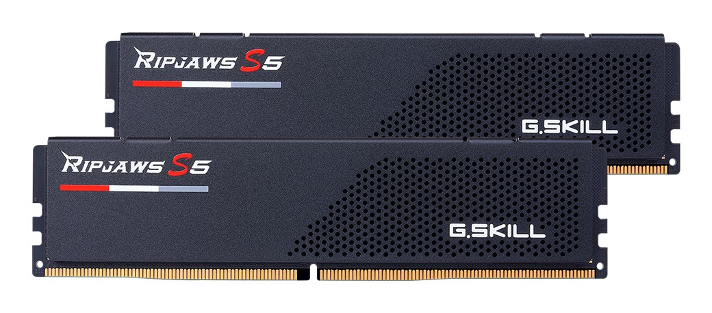 G.Skill Ripjaws S5 F5-5600J4040D24GX2-RS5K memory module 48 GB 2 x 24 GB DDR5 5600 MHz G.Skill Ripjaws S5 F5-5600J4040D24GX2-RS5K memory module 48 GB 2 x 24 GB DDR5 5600 MHz