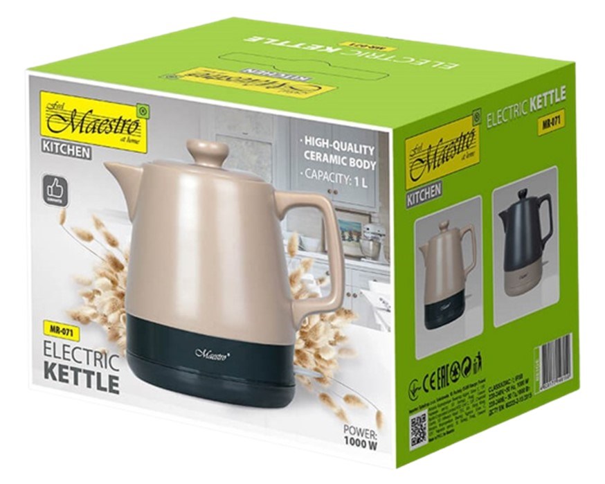 MAESTRO MR-071 electric kettle 1 l MAESTRO MR-071 electric kettle 1 l