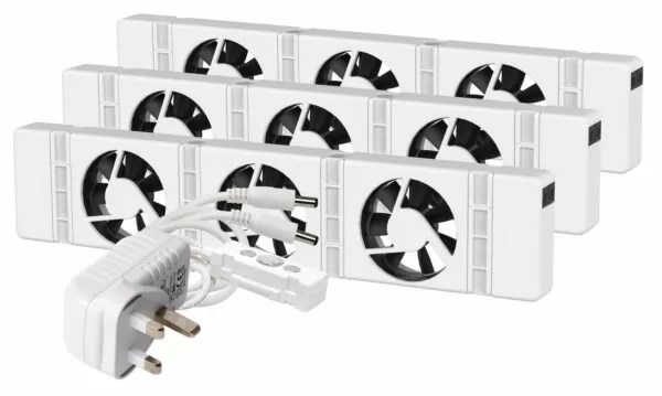 SpeedComfort Trio Set White Fan SpeedComfort Trio Set White Fan