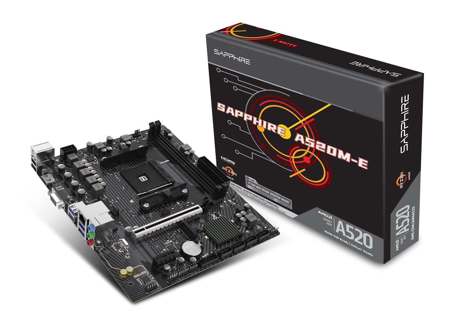 SAPPHIRE A520M-E motherboard SAPPHIRE A520M-E motherboard