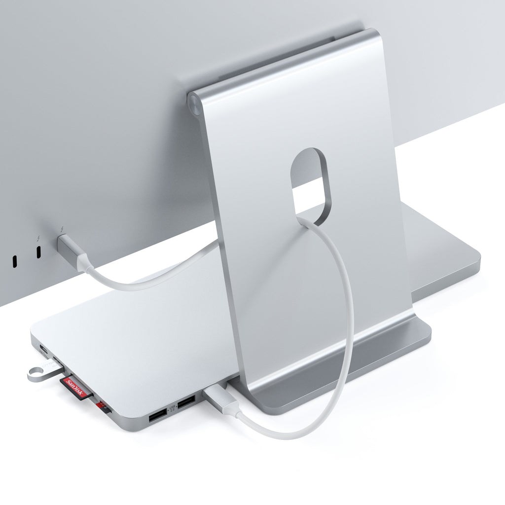 Satechi ST-UCISDS laptop dock/port replicator Wired USB 3.2 Gen 2 (3.1 Gen 2) Type-C Silver Satechi ST-UCISDS laptop dock/port replicator Wired USB 3.2 Gen 2 (3.1 Gen 2) Type-C Silver