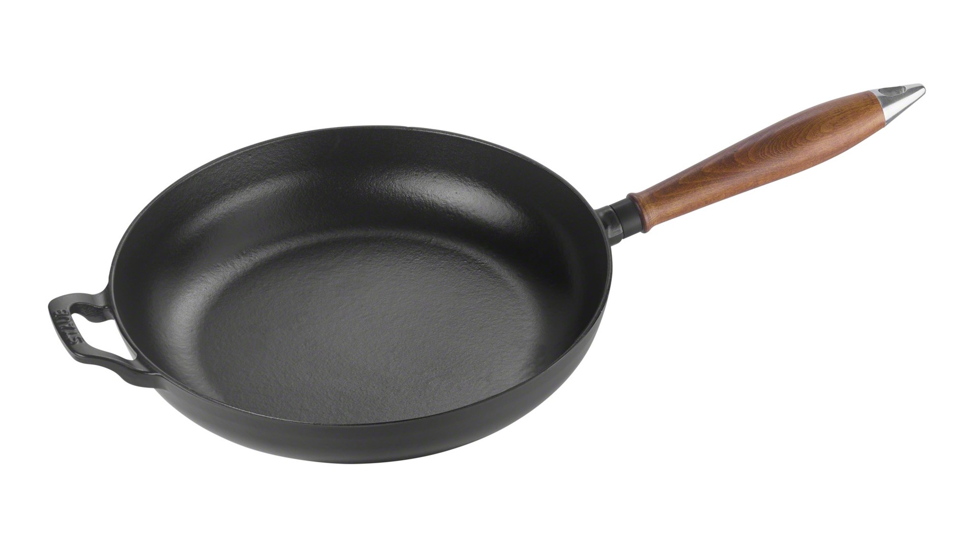 Cast iron frying pan with wooden handle Staub - 28 cm Cast iron frying pan with wooden handle Staub - 28 cm