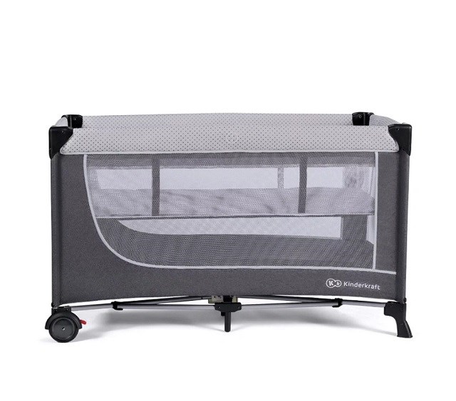 KinderKraft travel cot LEODY grey KinderKraft travel cot LEODY grey