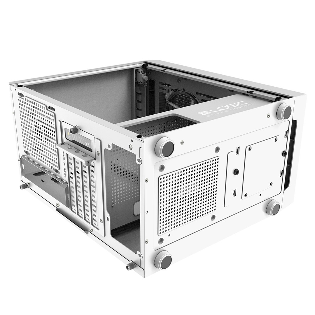 LOGIC ATOS ARGB Mini USB 3.0 Enclosure White LOGIC ATOS ARGB Mini USB 3.0 Enclosure White