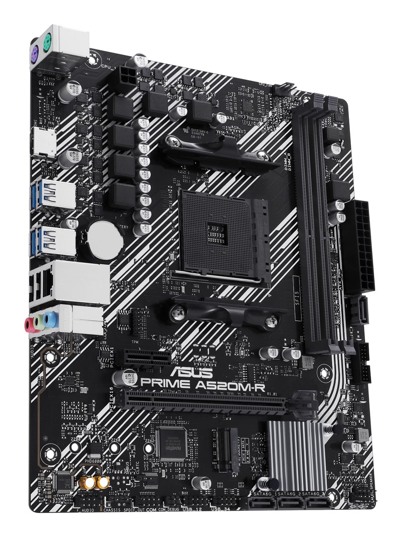 ASUS PRIME A520M-R AMD A520 Socket AM4 micro ATX ASUS PRIME A520M-R AMD A520 Socket AM4 micro ATX