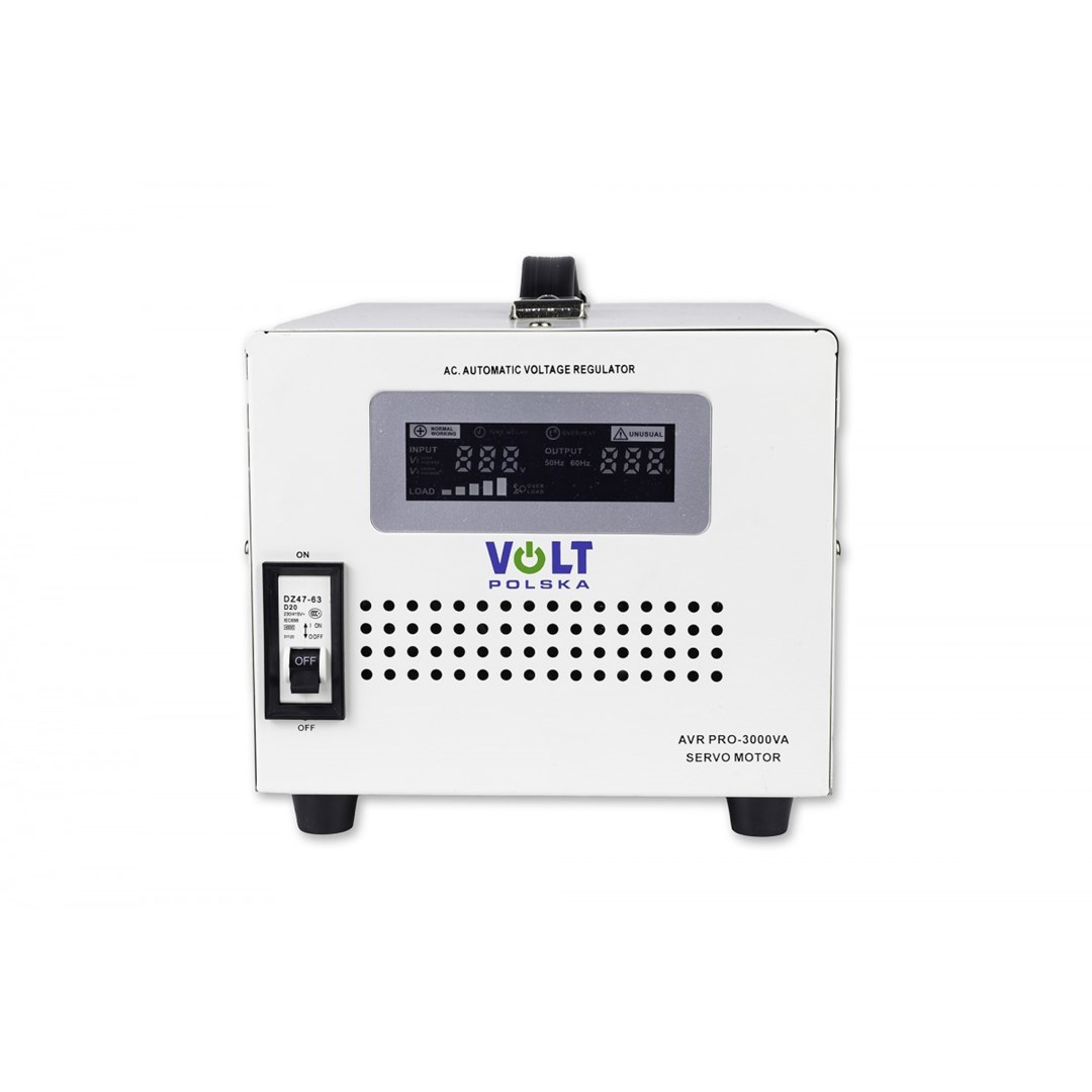 VOLTAGE STABILIZER AVR PRO 3000VA 3% VOLTAGE STABILIZER AVR PRO 3000VA 3%