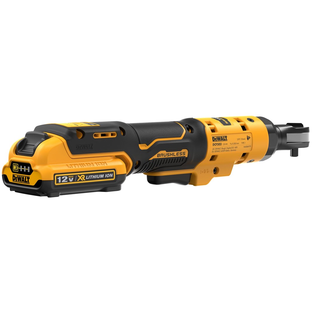 DEWALT RATCHET 12V 3/8" 81Nm WITHOUT AKU. AND ORDER. WITH EXTENDED DCF503EN HEAD DEWALT RATCHET 12V 3/8" 81Nm WITHOUT AKU. AND ORDER. WITH EXTENDED DCF503EN HEAD
