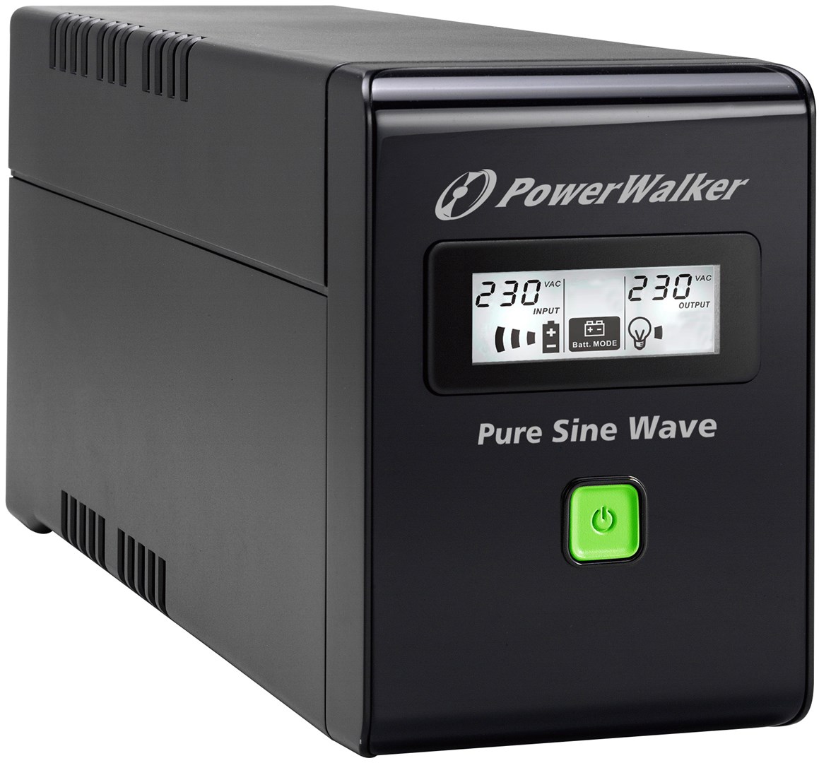 PowerWalker VI 800 SW FR uninterruptible power supply (UPS) Line-Interactive 0.8 kVA 480 W 2 AC outlet(s) PowerWalker VI 800 SW FR uninterruptible power supply (UPS) Line-Interactive 0.8 kVA 480 W 2 AC outlet(s)