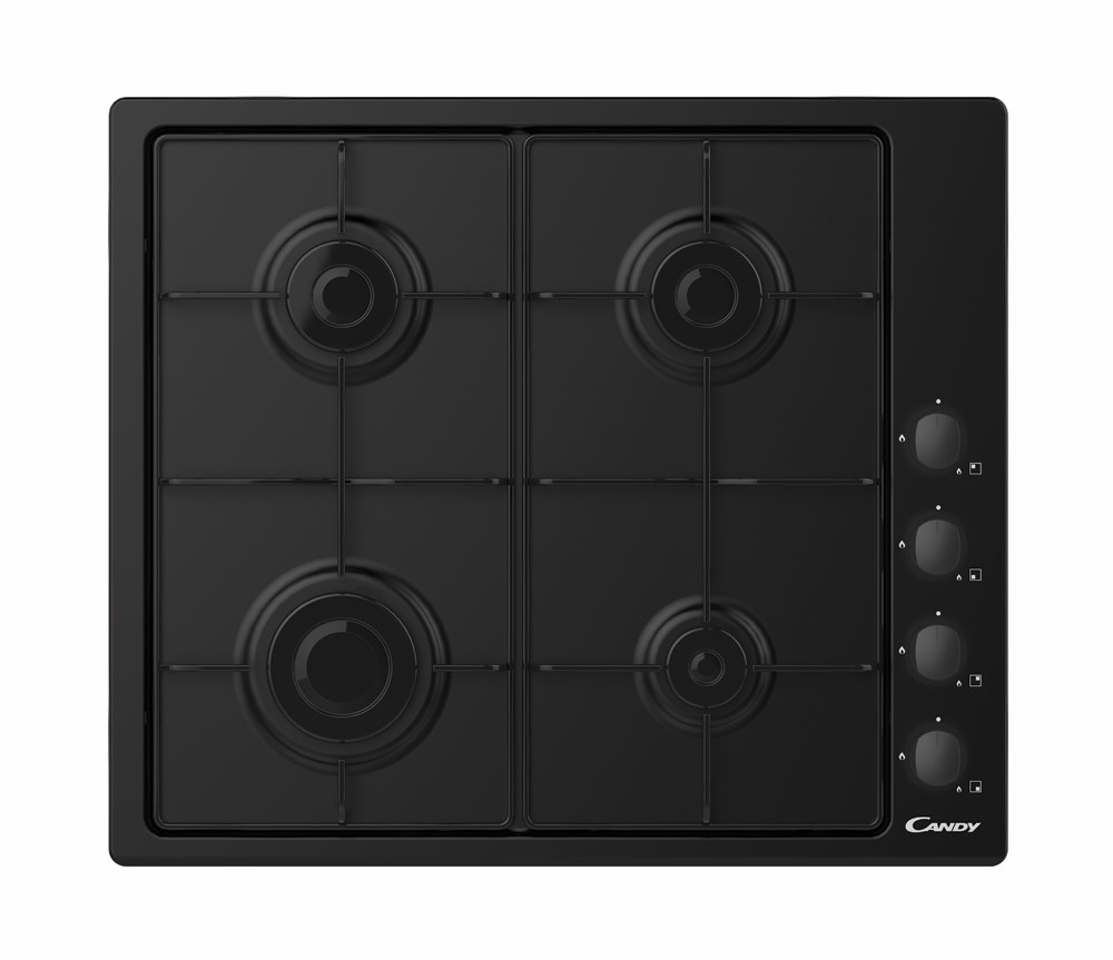 Candy CHW6LBB Black Built-in 60 cm Gas 4 zone(s) Candy CHW6LBB Black Built-in 60 cm Gas 4 zone(s)
