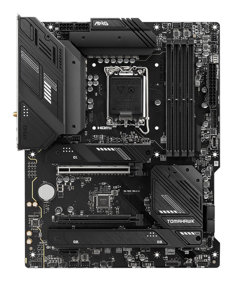 MSI MAG B760 TOMAHAWK WIFI motherboard LGA 1700 ATX MSI MAG B760 TOMAHAWK WIFI motherboard LGA 1700 ATX